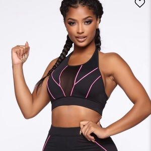 Fashion Nova Alignment Sports Bra and Leggings Set